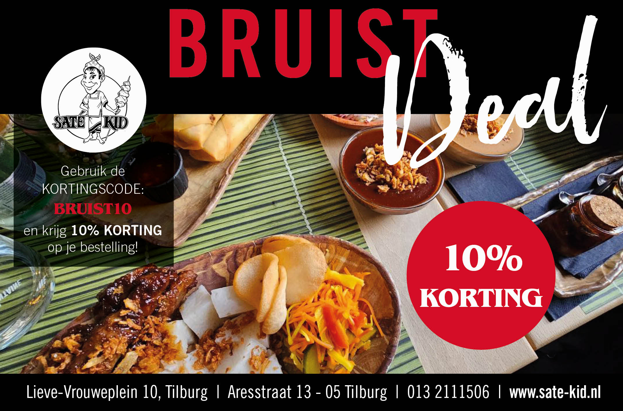 10% korting op je bestelling!